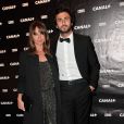 Axelle Laffont et son compagnon Cyril Paglino - Soir&eacute;e Canal+ au Park &agrave; Mougins &agrave; l'occasion du 67&egrave;me festival du film de Cannes, le 16 mai 2014.&nbsp; 