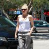 Gwen Stefani se rend chez le coiffeur à West Hollywood, le 15 mai 2014. 