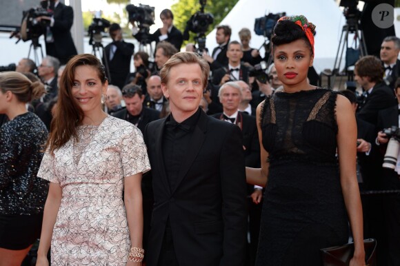 Alex Lutz à la montée des marches de The Homesman, à l'occasion du 67e Festival de Cannes, le 18 mai 2014.
