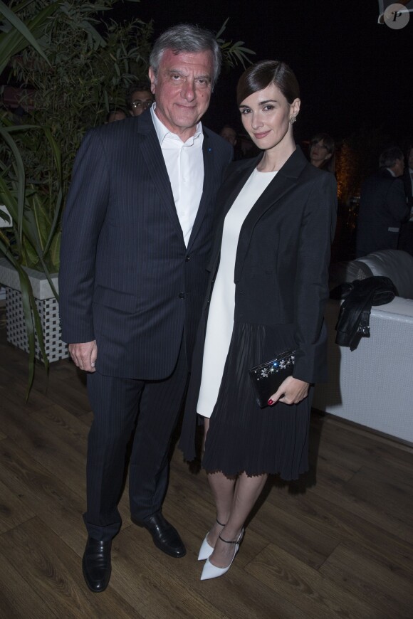 Sidney Toledano, Paz Vega - Soirée "Dior et Elle magazine" à l'occasion du 67e Festival du film de Cannes le 18 mai 2014