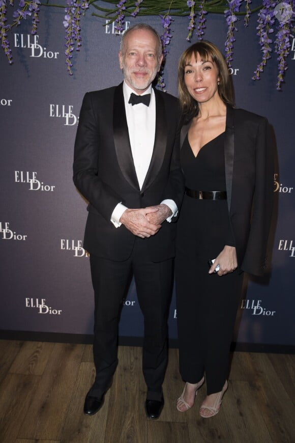 Pascal Greggory et Mathilde Meyer - Soirée "Dior et Elle magazine" à l'occasion du 67e Festival du film de Cannes le 18 mai 2014
