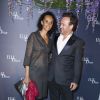 Vincent Perez et sa femme Karine Silla - Soirée "Dior et Elle magazine" à l'occasion du 67e Festival du film de Cannes le 18 mai 2014