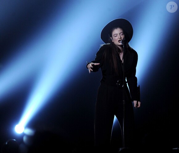 Lorde sur la scène des Billboard Music Awards à Las Vegas, le 18 mai 2014.