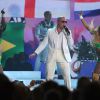 Pitbull sur la scène des Billboard Music Awards à Las Vegas, le 18 mai 2014.