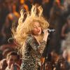 Shakira sur la scène des Billboard Music Awards à Las Vegas, le 18 mai 2014.