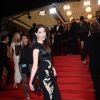 Frédérique Bel lors de la montée des marches du film "Maps to the stars" lors du 67e Festival du film de Cannes le 19 mai 2014