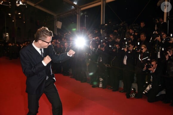 Nicolas Winding Refn lors de la montée des marches du film "Maps to the stars" lors du 67e Festival du film de Cannes le 19 mai 2014