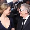Mia Wasikowska et David Cronenberg lors de la montée des marches du film "Maps to the stars" lors du 67e Festival du film de Cannes le 19 mai 2014