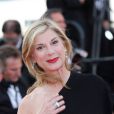Michèle Laroque - Montée des marches du film "Deux jours, une nuit" lors du 67 ème Festival du film de Cannes le 20 mai 2014.