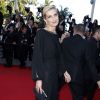 Melita Toscan du Plantier - Montée des marches du film "Deux jours, une nuit" lors du 67e Festival du film de Cannes le 20 mai 2014.