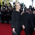 Melita Toscan du Plantier - Montée des marches du film "Deux jours, une nuit" lors du 67e Festival du film de Cannes le 20 mai 2014.