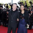 Jean-Paul Salomé et Isabelle Giordano - Montée des marches du film "Deux jours, une nuit" lors du 67e Festival du film de Cannes le 20 mai 2014.