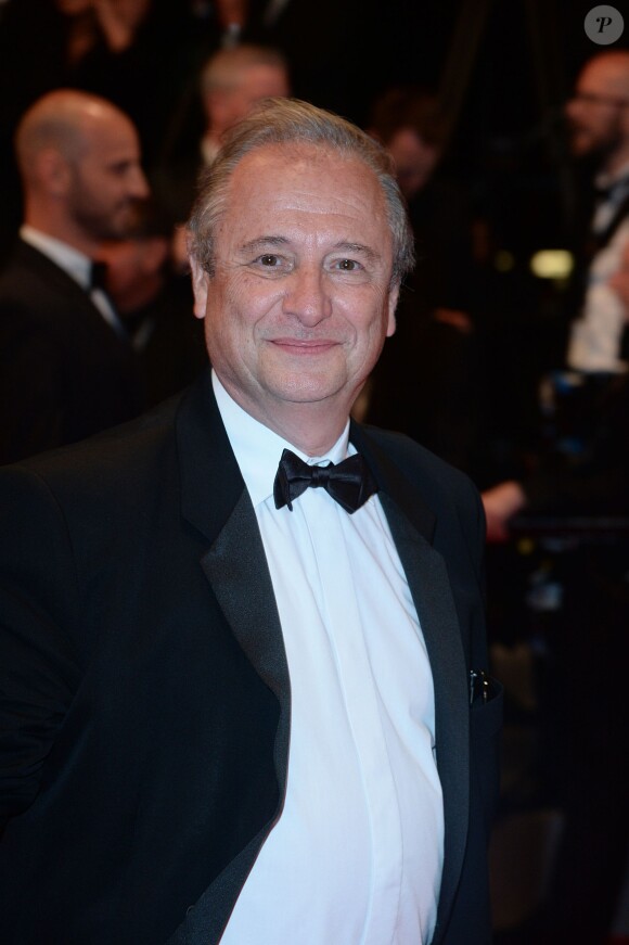 Patrick Braoudé - Montée des marches du film "Coming Home" lors du 67e Festival du film de Cannes le 20 mai 2014.