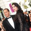 Eric Besson et sa femme Yasmine Tordjman - Montée des marches du film "The Search" lors du 67e Festival du film de Cannes le 21 mai 2014