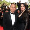 Eric Besson et sa femme Yasmine Tordjman - Montée des marches du film "The Search" lors du 67e Festival du film de Cannes le 21 mai 2014