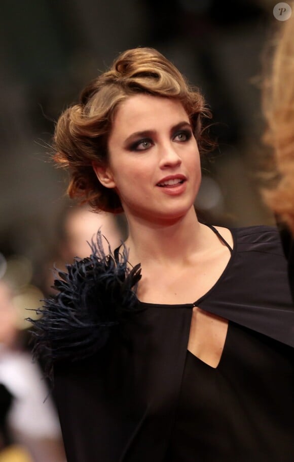 Adèle Haenel - Montée des marches du film "L'homme qu'on aimait trop" lors du 67e Festival du film de Cannes le 21 mai 2014.