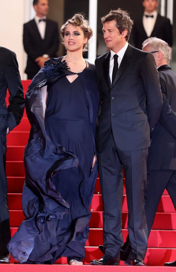 Adèle Haenel et Guillaume Canet - Montée des marches du film "L'homme qu'on aimait trop" lors du 67e Festival du film de Cannes le 21 mai 2014.