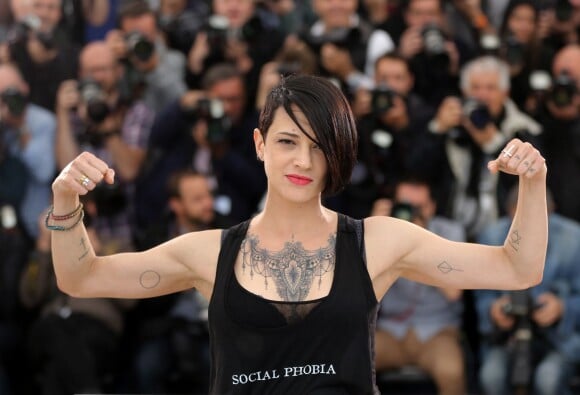 Asia Argento - Photocall du film "Incompresa" lors du 67e Festival International du Film de Cannes, le 22 mai 2014.