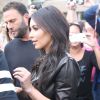 Kim Kardashian a été déjeuner à l'Avenue puis faire du shopping chez Baby Dior avant de se rendre à la Tour Eiffel - Paris le 22 mai