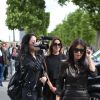 Kim Kardashian a été déjeuner à l'Avenue puis faire du shopping chez Baby Dior avant de se rendre à la Tour Eiffel - Paris le 22 mai 2014 