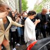 Kim Kardashian et Kanye West se rendent au Château de Versailles. Paris, le 23 mai 2014.