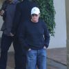 Bruce Jenner, en famille, s'apprête à quitter l'hôtel Belmond Villa San Michele. Florence, le 25 mai 2014.