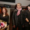 Julien Clerc, Isabelle Boulay et Pascal Obispo lors de la soirée hommage à Etienne Roda-Gil à l'occasion des 10 ans de sa disparition à la Sacem. Neuilly-sur-Seine, le 26 mai 2014.