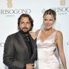 Henri Leconte et sa femme Florentine lors de la soirée De Grisogono à l'hôtel Eden Roc au Cap d'Antibes lors du 67e Festival du film de Cannes le 20 mai 2014