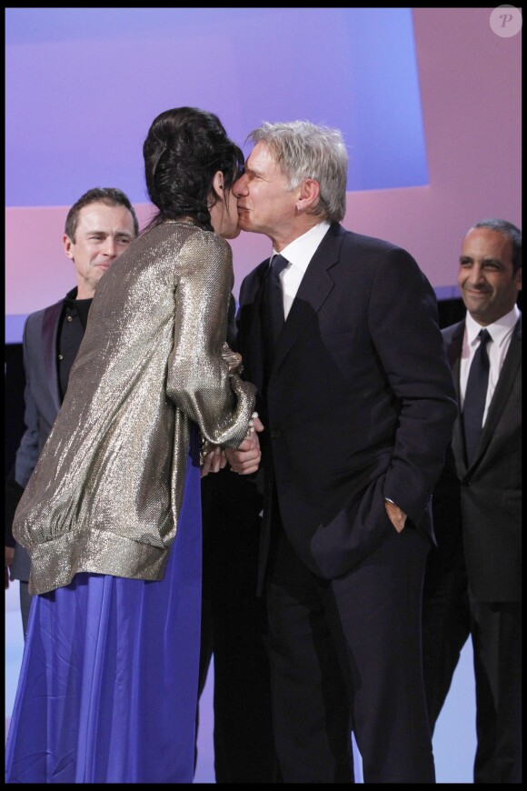 Isabelle Adjani à la cérémonie des César, le 27 février 2010.