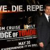 Emily Blunt et Tom Cruise lors de l'avant-première à Londres du film Edge of Tomorrow le 27 mai 2014