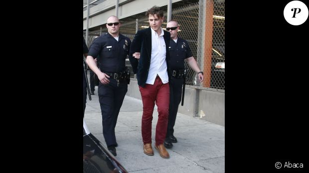 L&#039;avant-première de Maléfique à Los Angeles le 28 mai 2014 et l&#039;arrestation de Vitalii Sediuk qui a agressé Brad Pitt sur le tapis rouge.