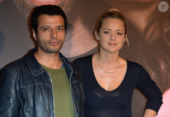 Virginie Efira et Mabrouk El Mechri - Avant-première du film "Situation amoureuse : C'est compliqué " de Manu Payet et de Rodolphe Lauga à Paris, le 17 mars 2014