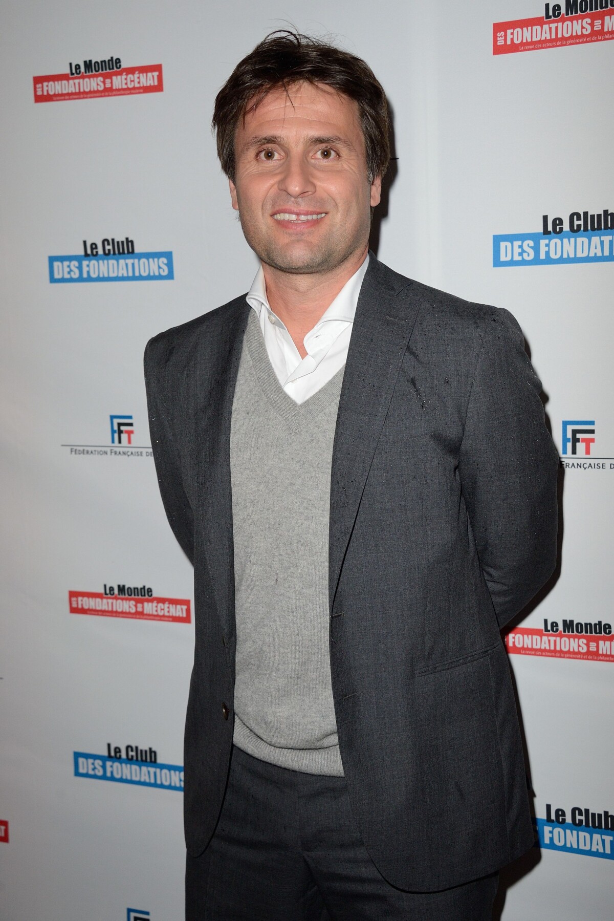 Photo Fabrice Santoro lors de la soirée Sport & Philanthropie au Club