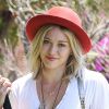 Hilary Duff rend visite à une amie à Los Feliz Los Angeles, le 30 mai 2014
