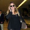Khloe Kardashian arrive à l' aéroport JFK à New York Le 31 mai 2014