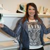 Marion Bartoli - Soirée de lancement de la collection "Premier Envol" des sneakers de luxe "Marion Bartoli by Musette" à la boutique Musette à Paris, le 2 juin 2014.