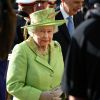 La reine Elizabeth II et le duc d'Edimbourg assistaient le 4 juin 2014, le même jour que l'inauguration du Parlement, aux cérémonies du 350e anniversaire d'une bataille des Royal Marines, à Londres.