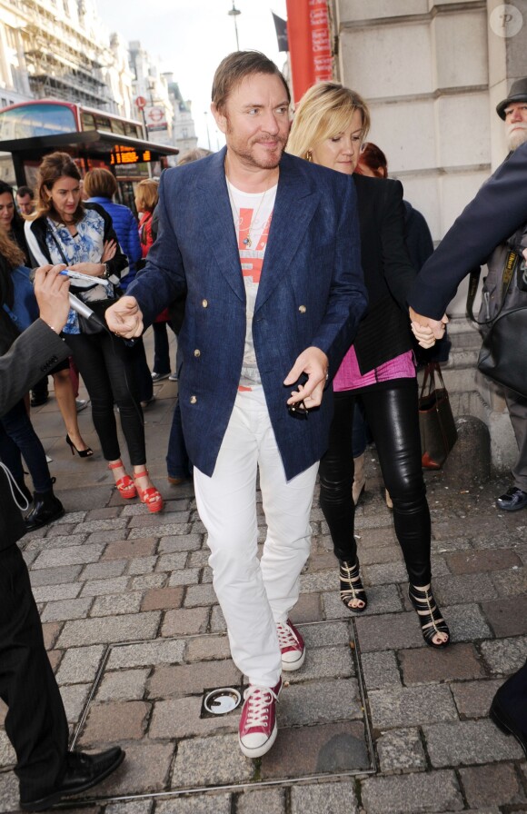 Simon Le Bon arrive à la Royal Academy of Arts pour assister au vernissage de la Summer Exhibition. Londres, le 4 juin 2014.