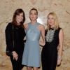 Charlotte Casiraghi, Joanne Crewes et Frida Giannini lors d'une soirée Gucci à New York pour célébrer le lancement de la première ligne de maquillage de la maison. 4 juin 2014