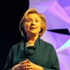 Hillary Clinton donne une conférence à l'Institut "Scrap Recycling Industries" à Las Vegas. Le 10 avril 2014.