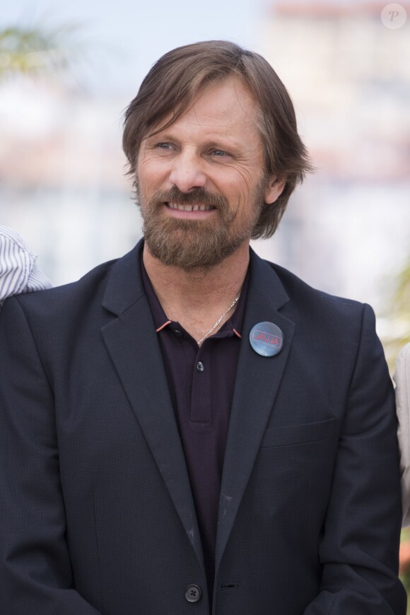 Viggo Mortensen - Photocall du film "Jauja" lors du 67e festival international du film de Cannes, le 18 mai 2014.