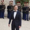 Stéphane Bern lors du banquet à l'Elysée donné en l'honneur de la reine Elizabeth II, Paris, le 6 juin 2014.