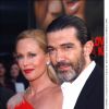 Melanie Griffith et Antonio Banderas à Los Angeles en 2001.