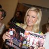 Katherine Kelly Lang découvre le magazine Français édition spécial "TV grandes chaines" qui fêtera le 25ème anniversaire de "Amour, gloire et beauté" qui sera diffusé sur France 2 le 11 juin 2014, le 8 juin 2014 à Monte-Carlo