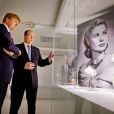 Le prince Albert de Monaco et le roi Willem-Alexander des Pays-Bas inaugurent l'exposition Grace Kelly au palais de Het Loo à Aperdoorn, le 3 juin 2014. Le prince Albert de Monaco est en visite officielle au Pays-Bas.03/06/2014 - Apeldoorn