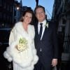 Mariage de Chloe Delevingne et de Ed Grant à Londres le 7 février 2014. Le repas du mariage a eu lieu au Mark's Club dans le quartier de Mayfair. Chloe, enceinte, a donné naissance à son fils Atticus le 11 juin 2014