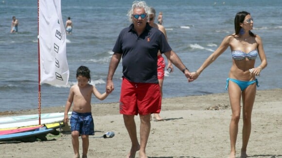 Flavio Briatore comblé : Papa poule sous les yeux de sa sublime Elisabetta