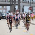 Pippa Middleton lors du départ de l'équipe de la Michael Matthews Foundation pour la 33e Race to America, le 14 juin 2014 à Oceanside, San Diego (Californie). Le début d'un périple extrême de près de 5 000 km en huit jours, que seuls les plus costauds peuvent réussir à accomplir.