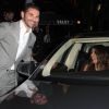 Eva Longoria et son petit-ami Jose Antonio Baston ont dîné au Aventine Restaurant à Hollywood, le 12 juin 2014.