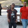 Big Sean a assisté à la fête de sortie de prison de Chris Brown, à Beverly Hills. Le 5 juin 2014.